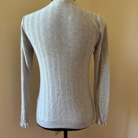 **HALOGEN* Gray Long Sleeve Sweater Size XS - Picture 4 of 8